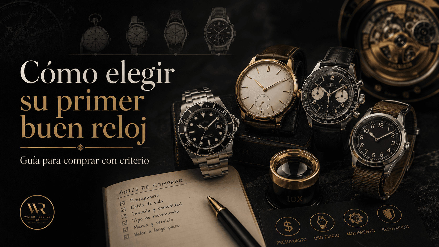 Cómo elegir su primer buen reloj: guía para comprar con criterio