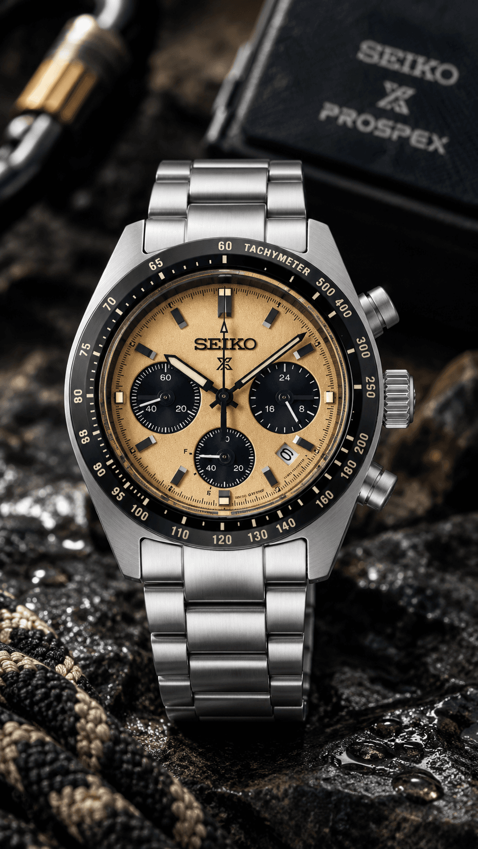 Seiko SSC817P1 "Golden Panda"